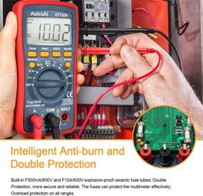 img 1 attached to 🔧 AstroAI Digital Multimeter TRMS 4000 Counts: Accurate Voltage, Current, Resistance, and More!