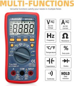 img 3 attached to 🔧 AstroAI Digital Multimeter TRMS 4000 Counts: Accurate Voltage, Current, Resistance, and More!