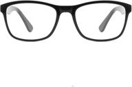 👓 men women's spring hinge anti-blue light blocking reading glasses logo