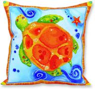 diamond turtle journey pillow painting logo