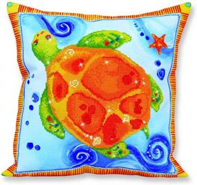 img 4 attached to Diamond Turtle Journey Pillow Painting