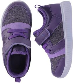 img 2 attached to 👟 FESSYREESE Toddler Lightweight Breathable Athletic Girls' Shoes: Maximum Comfort and Style for Active Little Feet!