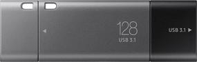 img 1 attached to 💾 Samsung Duo Plus 128GB - USB 3.1 Flash Drive (MUF-128DB/AM) with Lightning-fast 300MB/s Speed