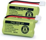 🔋 geilienergy bt18433 battery pack for cs6209 cs6219 cordless phone - compatible with bt-1011 battery (pack of 2) logo