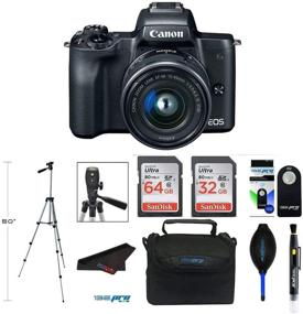 img 1 attached to 🤩 Capture Stunning Shots with the Canon EOS M50 Mirrorless Camera + Pixibytes Bundle