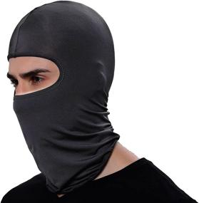 img 2 attached to 🏔️ GAMWAY Outdoor Sports Cycling Ski Mask Balaclava Hood Skullies Beanies Hat