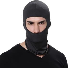 img 1 attached to 🏔️ GAMWAY Outdoor Sports Cycling Ski Mask Balaclava Hood Skullies Beanies Hat