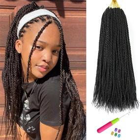 img 4 attached to Crochet Braids Hair Senegalese Extensions