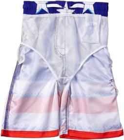 img 1 attached to 🩳 Stylish Swimwear for Boys: Kids Swim Trunk Anchor 10 - Perfect for Pool or Beach