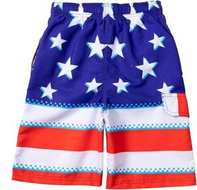 img 3 attached to 🩳 Stylish Swimwear for Boys: Kids Swim Trunk Anchor 10 - Perfect for Pool or Beach