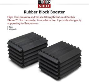 img 4 attached to 🚗 Enhance Car Coil Spring Performance with U.S. RubberShox Automotive Boosters (2" x 1.5" x 1.25")