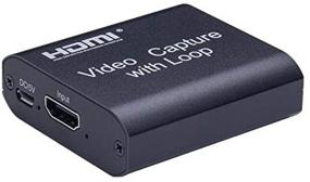 img 2 attached to 🎮 Enhance Your Game Streaming and Video Recording with TenYua Video Capture Card USB 3.0 HDMI Video Grabber