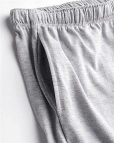 img 2 attached to Comfortable & Stylish: Lucky Brand Jogger Sleep Lounge Men's Clothing - Find Your Perfect Relaxation Attire