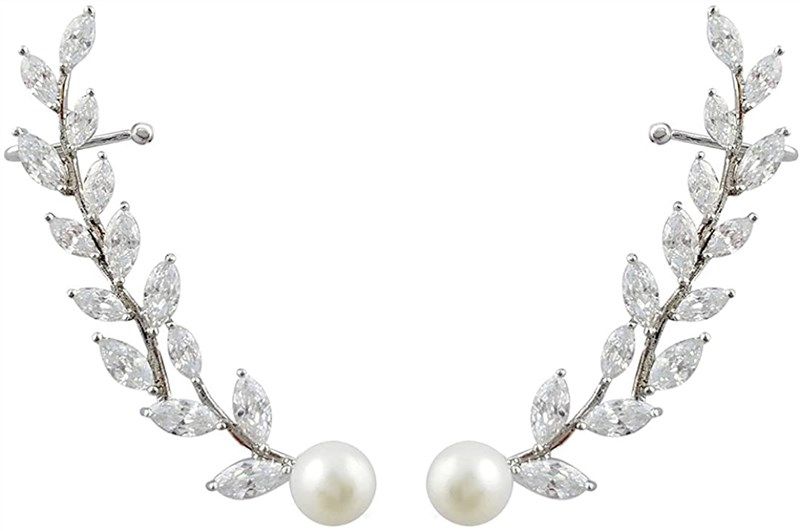 selovo crystal simulated pierced earrings 로고