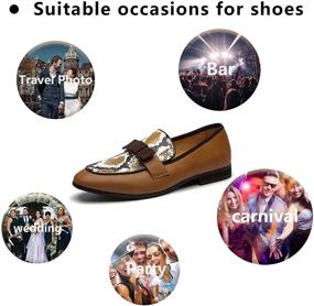 img 1 attached to 👞 Meijiana Brown Loafers: The Ultimate Classic Wedding Men's Shoes for Loafers & Slip-Ons