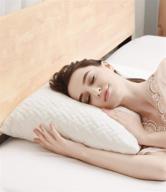 bed pillows sleeping hypoallergenic adjustable logo