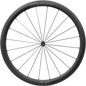 img 2 attached to 🚴 ICAN FL40 Carbon Road Bike Wheelset 40mm Clincher Tubeless Ready Rim, 25mm Width, Straight Pull, Sapim CX-Ray Spoke, Lightweight 1400g