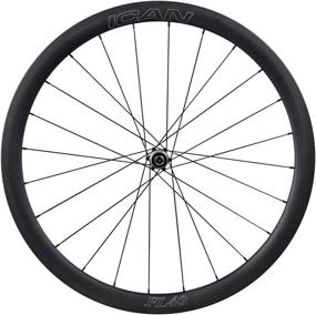 img 1 attached to 🚴 ICAN FL40 Carbon Road Bike Wheelset 40mm Clincher Tubeless Ready Rim, 25mm Width, Straight Pull, Sapim CX-Ray Spoke, Lightweight 1400g