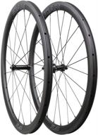 🚴 ican fl40 carbon road bike wheelset 40mm clincher tubeless ready rim, 25mm width, straight pull, sapim cx-ray spoke, lightweight 1400g logo