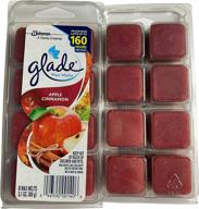 воск glade с ароматом яблока и корицы - 8шт, упаковка из 2шт логотип