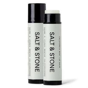 img 2 attached to 🍃 California Mint Lip Balm by Salt & Stone - Natural, Moisturizing, Hydrating Lip Balm with Long-lasting Effects, Leaving Lips Soft - Cruelty Free, Gluten Free, Made in USA