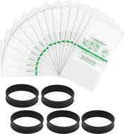 🧹 linniw 15-pack 204811 micron magic hepa filter bags, universal hepa cloth bags and belts 301291 for kirby f-style and twist-style models, all generation 4 - sentria ii логотип