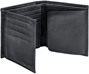 img 4 attached to Ultimate Style and Security: Winchester Bifold Blocking Genuine Leather Wallet