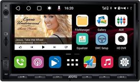 img 4 attached to ATOTO S8 Gen2 Standard S8G2A74SD: 7-inch Double-DIN Android Car In-Dash Navigation with Android Auto & Wireless CarPlay, HD Rearview with LRV, IPS Display, SCVC, and More