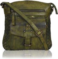 genuine leather crossbody: stylish sling bags for women's handbags & wallets logo