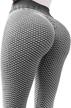 gillya tiktok leggings textured anti cellulite logo