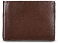 walinc blocking bifold leather classic men's accessories in wallets, card cases & money organizers logo
