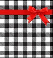 black bohemian wrapping paper 18ft 20gift logo