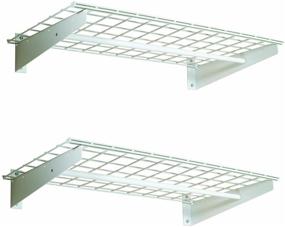 img 4 attached to 📐 Maximize Your Space with HyLoft 18 Inch Shelf Hanging 2 Pack