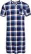 luxilooks nightgown nightshirt sleepwear loungewear men's clothing in sleep & lounge logo