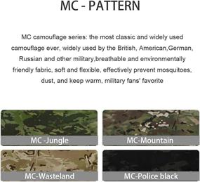 img 3 attached to Ultimate Tactical Training and Hunting Gear: Military Camo Face Mask Bandana Balaclava Hood Headwear - Wind-Resistant, Perfect for Men and Women during Cycling, Skiing, and More!