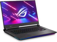 💻 ноутбук для игр asus rog strix g15 (2021), 15,6” 300 гц ips fhd дисплей, nvidia geforce rtx 3050 ti, amd ryzen r7-5800h, 16 гб ddr4, 1 тб pcie ssd, rgb-клавиатура, windows 10, чёрный, g513qe-es76. логотип