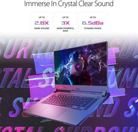 img 1 attached to 💻 Ноутбук для игр ASUS ROG Strix G15 (2021), 15,6” 300 Гц IPS FHD дисплей, NVIDIA GeForce RTX 3050 Ti, AMD Ryzen R7-5800H, 16 ГБ DDR4, 1 ТБ PCIe SSD, RGB-клавиатура, Windows 10, чёрный, G513QE-ES76.