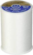 🧵 coats &amp; clark all purpose thread 400 yards white (pack of 3 spools) logo