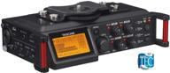 tascam dr-70d dslr camera portable audio recorder - enhanced 4-track capability logo