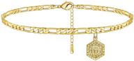 💎 детская ювелирная бижутерия из нержавеющей стали - браслеты с инициалами glimmerst initial bracelet логотип