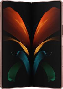 img 3 attached to Samsung Galaxy Z Fold 2 5G Factory Unlocked Android Phone, 256GB Storage, US Version, Mystic Bronze (Renewed) - 2-in-1 Refined Design with Flex Mode