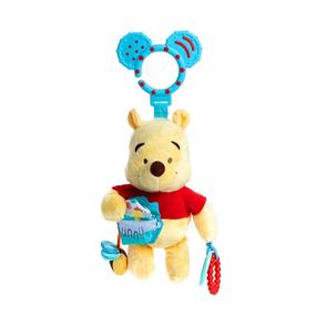 img 4 attached to 🧸 Disney Baby Winnie The Pooh Portable Activity Toy