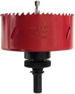 🪚 hole saw - 3" diameter, 75mm cutting depth, 3/4" shank, 95mm arbor logo