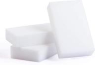 🧽 multipurpose eco-friendly eraser melamine foam sponge: ideal for whiteboards, kitchens, tiles, walls, soap scum, bathrooms, shoes, floors – pack of 20 pcs logo