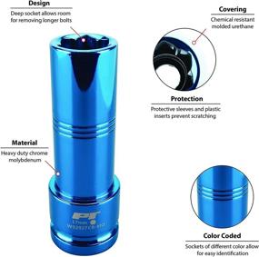 img 1 attached to 🔧 Улучшите производительность с гаечным ключом Mercedes Lug Nut - инструментом Performance Tool W32927 1/2" Dr 17 мм