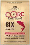 🐟 nutritious wellness core six small breed sustainable-sourced salmon with chickpeas recipe - 12lb bag logo