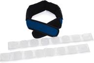 flexifreeze cooling collar navy blue logo