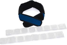 img 4 attached to FlexiFreeze Cooling Collar Navy Blue