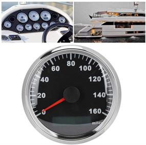 img 1 attached to Acouto Speedometer Motorcycle Waterproof Universal Interior Accessories
