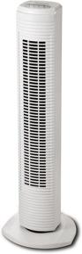 img 3 attached to 🌬️ Stay Cool with the Holmes Oscillating Tower Fan - 31 Inch, White